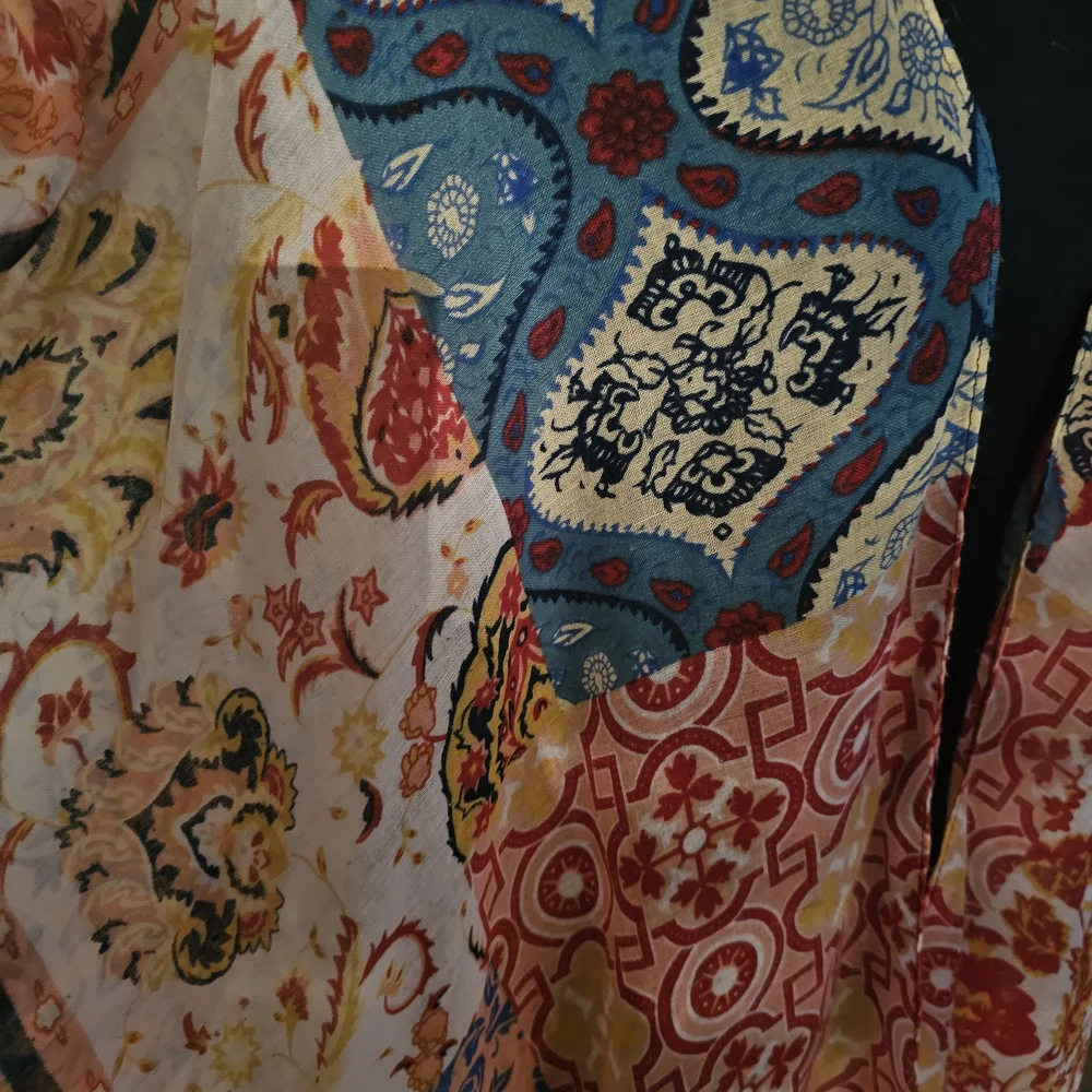 Colorful Patchwork Cover Up - Picture 4 of 4